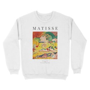 Alternative view of Henri Matisse - The Joy of Life - Exhibition Unisex Crewneck Sweatshirt