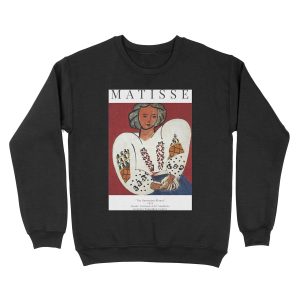 Henri Matisse - The Romanian Blouse - Exhibition Unisex Crewneck Sweatshirt