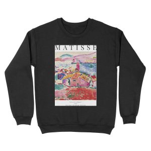 Henri Matisse - View of Collioure - Exhibition Unisex Crewneck Sweatshirt