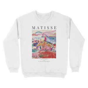 Alternative view of Henri Matisse - View of Collioure - Exhibition Unisex Crewneck Sweatshirt