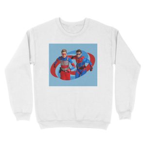 Alternative view of Henry Danger - Action Logo Unisex Crewneck Sweatshirt