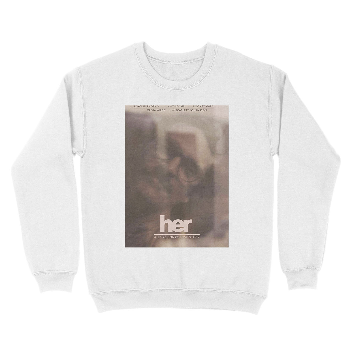 Her - A Spike Jonze Love Story Unisex Crewneck Sweatshirt - Image 2