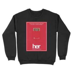 Her film poster Unisex Crewneck Sweatshirt