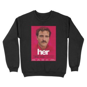 her movie poster Unisex Crewneck Sweatshirt