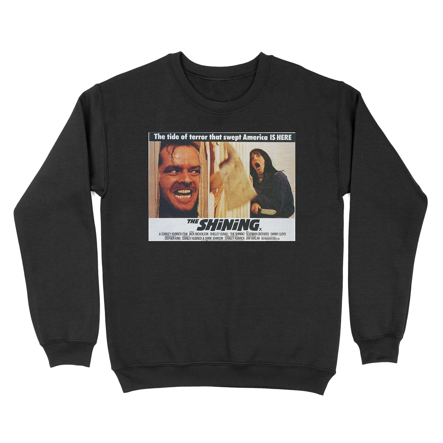 Here's Johnny. The Shining. Film. Movie. Unisex Crewneck Sweatshirt