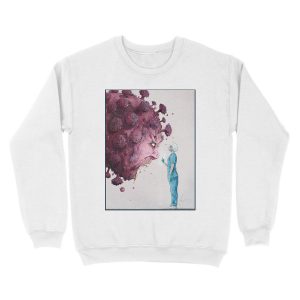 Alternative view of Hero (full version) Unisex Crewneck Sweatshirt
