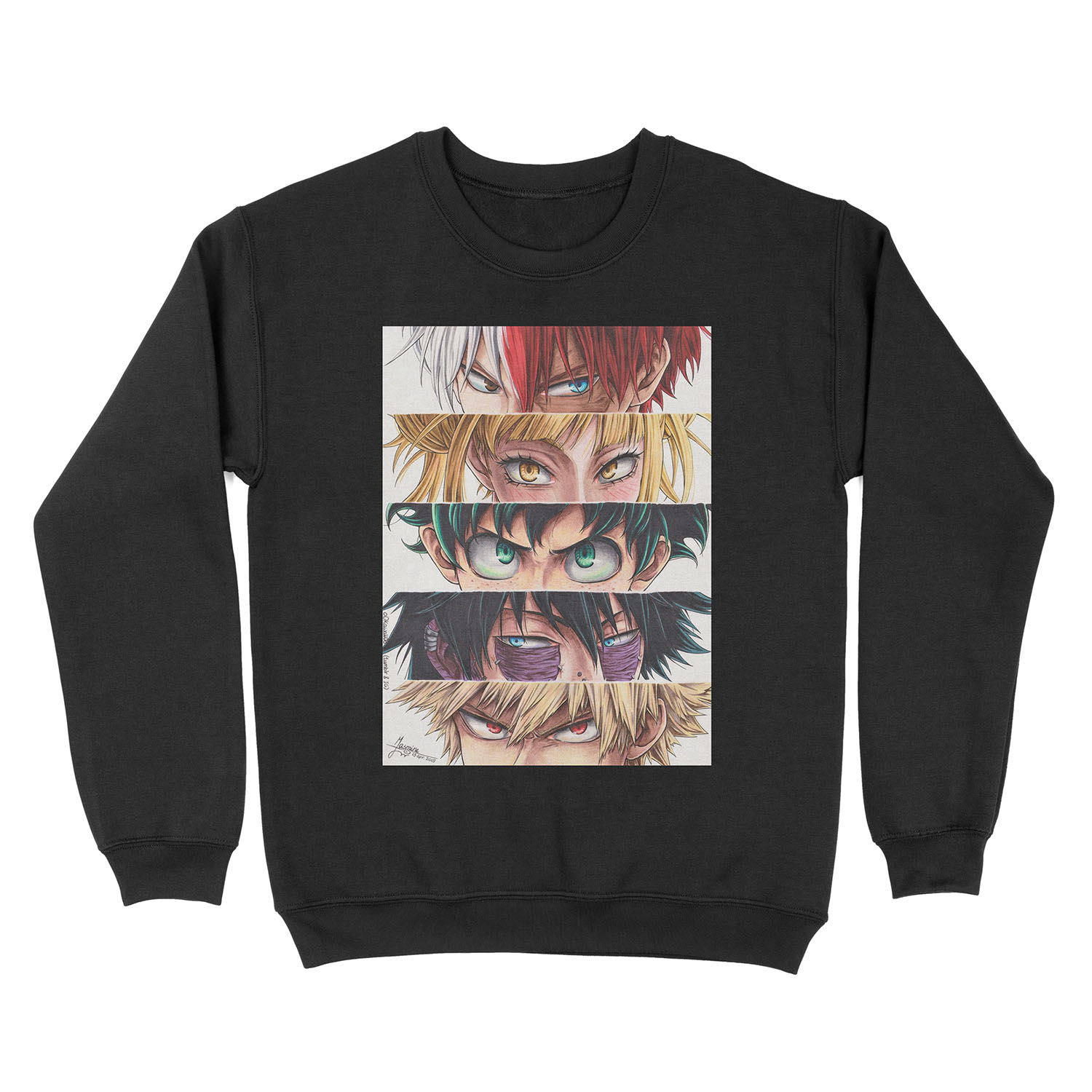 Heroes eyes Unisex Crewneck Sweatshirt