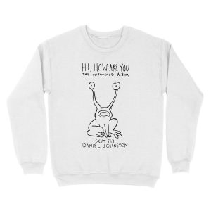 Alternative view of Hi, how are you? Unisex Crewneck Sweatshirt