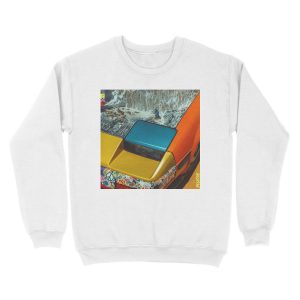 Alternative view of Hi This Is Flume (Mixtape) - Album Cover Unisex Crewneck Sweatshirt