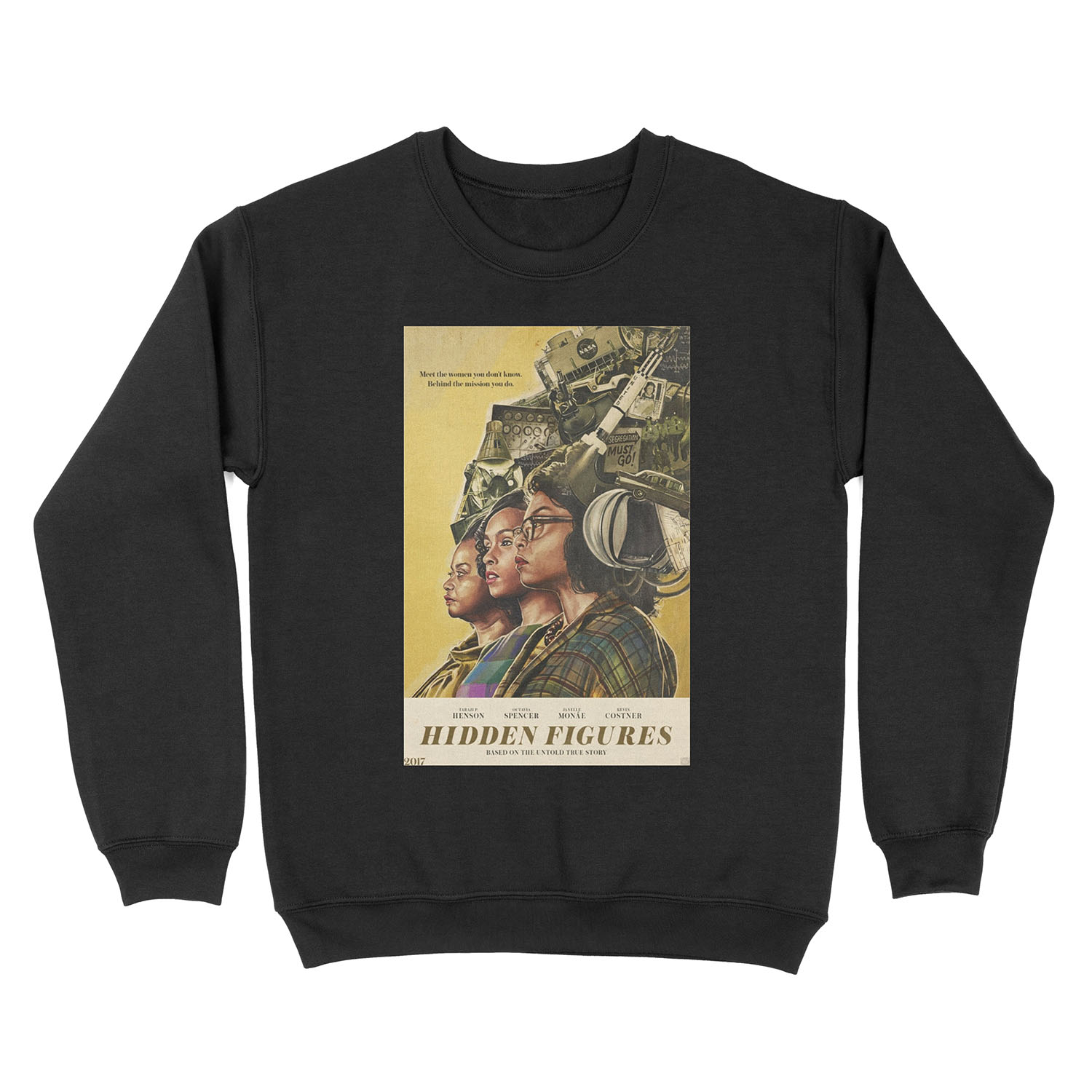 Hidden Figures Unisex Crewneck Sweatshirt