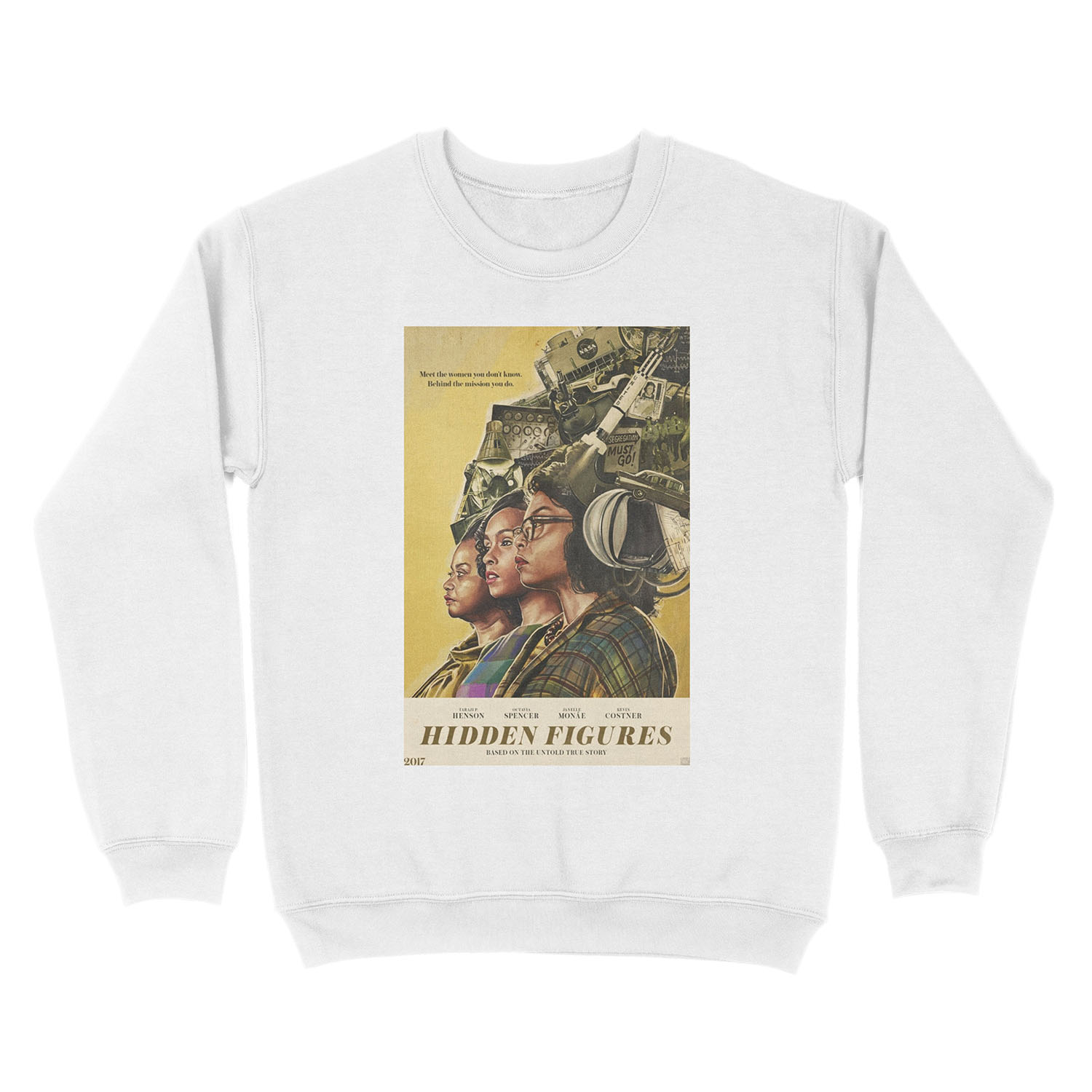 Hidden Figures Unisex Crewneck Sweatshirt - Image 2