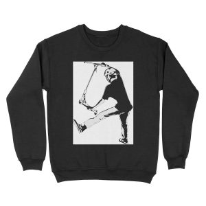 High Flying Scooter Boy - Stunt Scooter Unisex Crewneck Sweatshirt