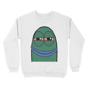 Alternative view of high spongebob Unisex Crewneck Sweatshirt