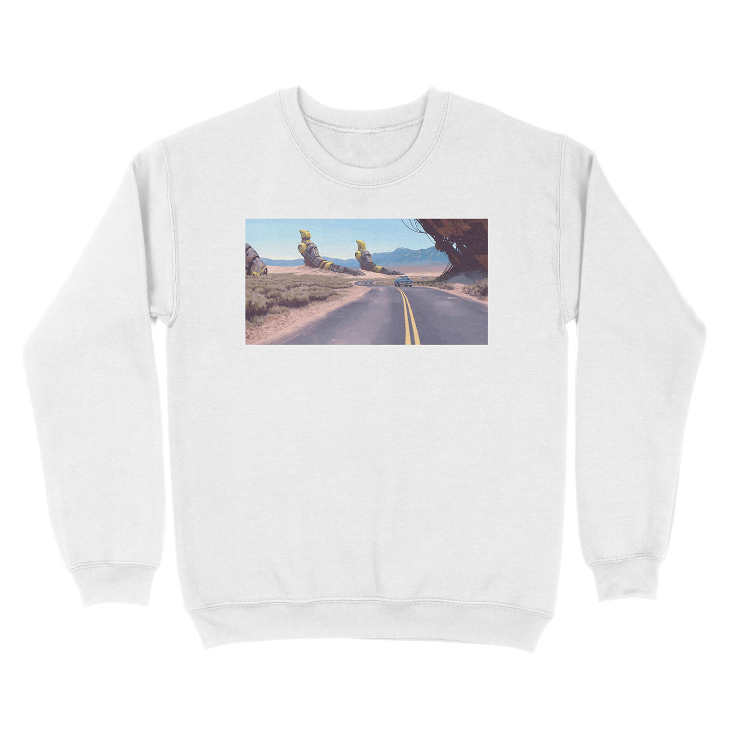 Highway Patrolman Unisex Crewneck Sweatshirt - Image 2