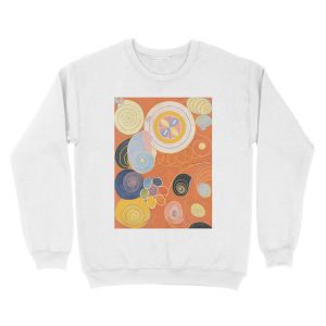 Alternative view of Hilma Af Klint Group IV No 3 Unisex Crewneck Sweatshirt