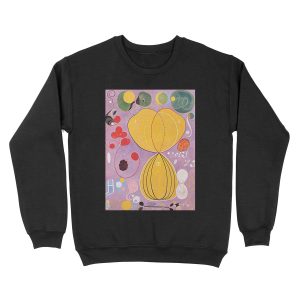 Hilma Af Klint Group IV No 7 The Ten Largest Adulthood Unisex Crewneck Sweatshirt