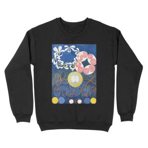 Hilma af Klint "The Ten Largest, No. 01, Childhood, Group IV" Unisex Crewneck Sweatshirt