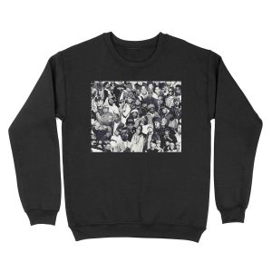 Hip Hop Legends Collage Unisex Crewneck Sweatshirt