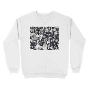 Alternative view of Hip Hop Legends Collage Unisex Crewneck Sweatshirt