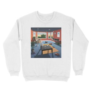 Alternative view of hippo campus album cover Unisex Crewneck Sweatshirt