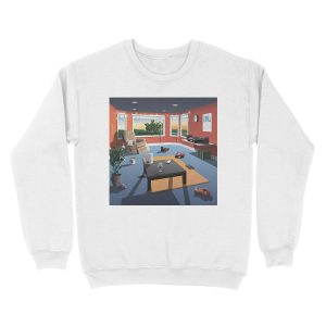 Alternative view of hippo campus- landmark Unisex Crewneck Sweatshirt