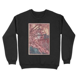 Hirosaki Castle - Yoshida Hiroshi Unisex Crewneck Sweatshirt