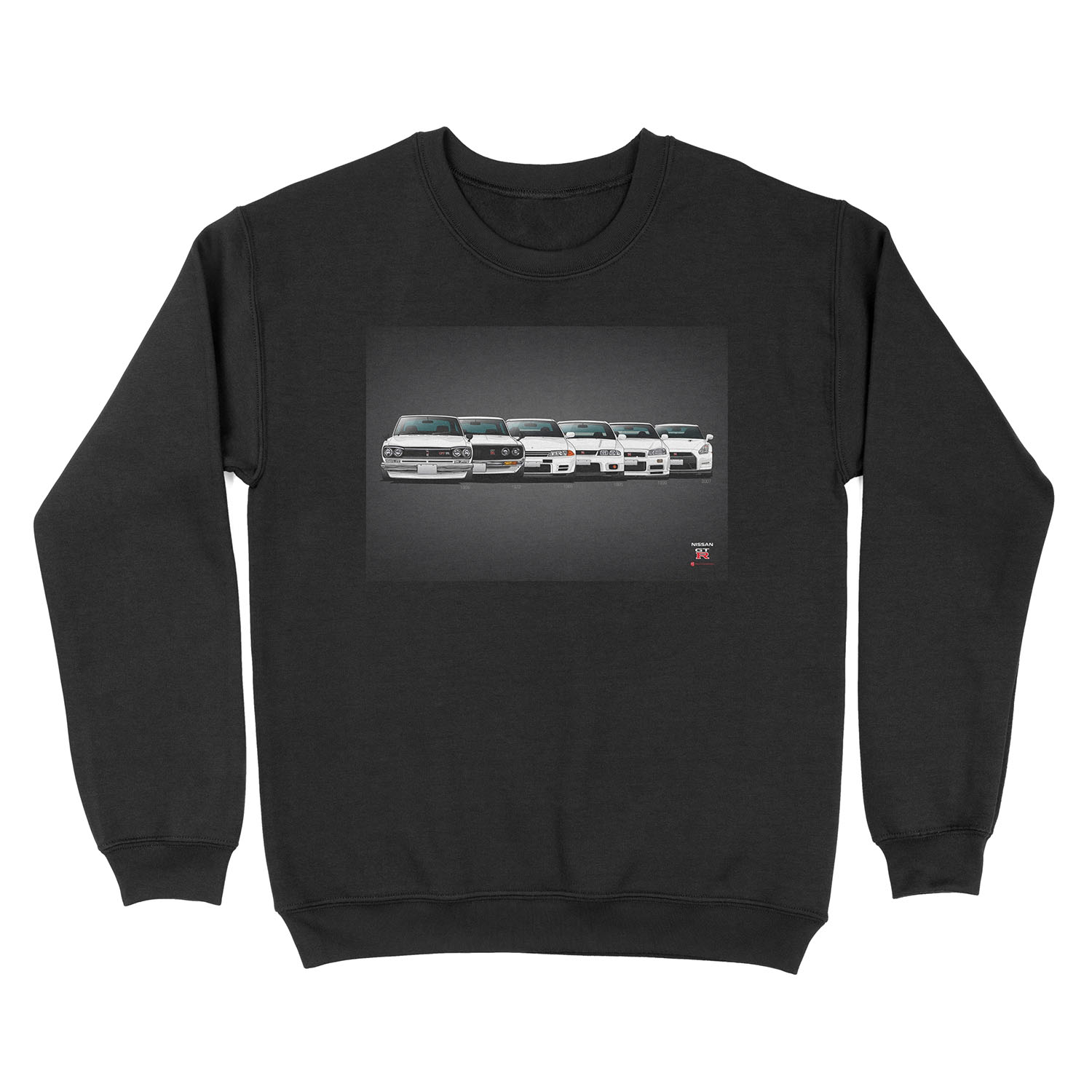 History Nissan GTR - v02 Unisex Crewneck Sweatshirt