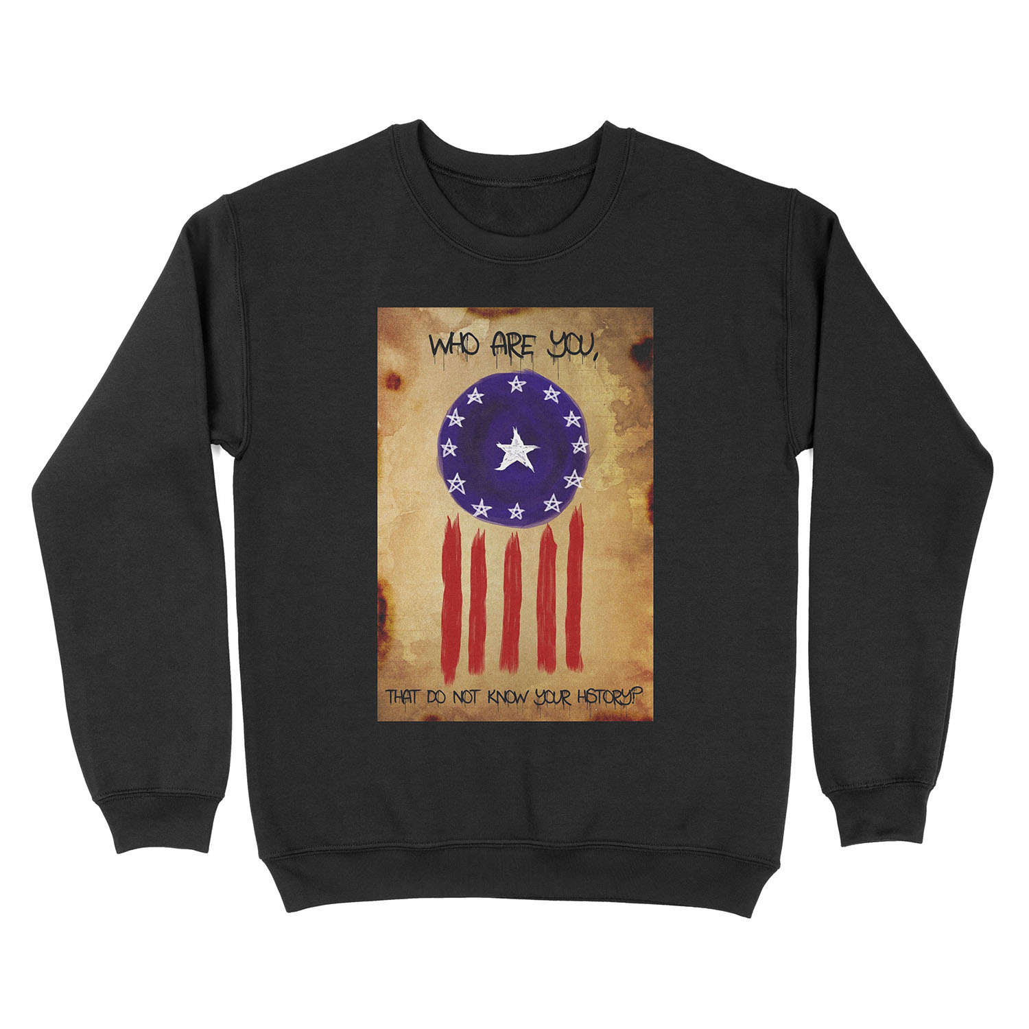 History of The Courier Unisex Crewneck Sweatshirt