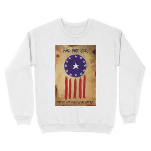 Alternative view of History of The Courier Unisex Crewneck Sweatshirt