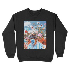 HOBO JOHNSON FLORAL SPRINGTIME Unisex Crewneck Sweatshirt