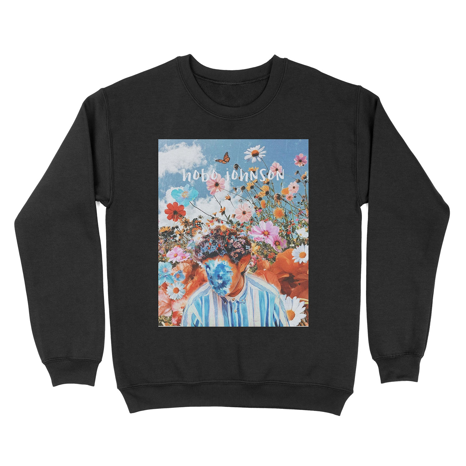 HOBO JOHNSON FLORAL SPRINGTIME Unisex Crewneck Sweatshirt