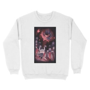 Alternative view of Hollow Knight - The Knight Facing Master Grimm Unisex Crewneck Sweatshirt