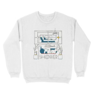 Alternative view of Homeshake - In The Shower Unisex Crewneck Sweatshirt