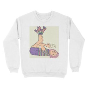 Alternative view of Honeymoon Unisex Crewneck Sweatshirt