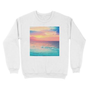 Alternative view of Hookipa Surf Sunset Unisex Crewneck Sweatshirt