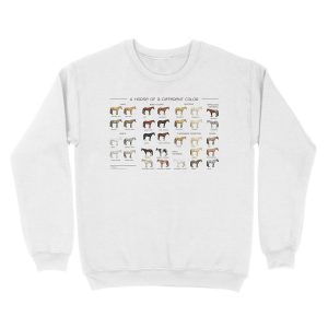 Alternative view of Horse Colors Unisex Crewneck Sweatshirt