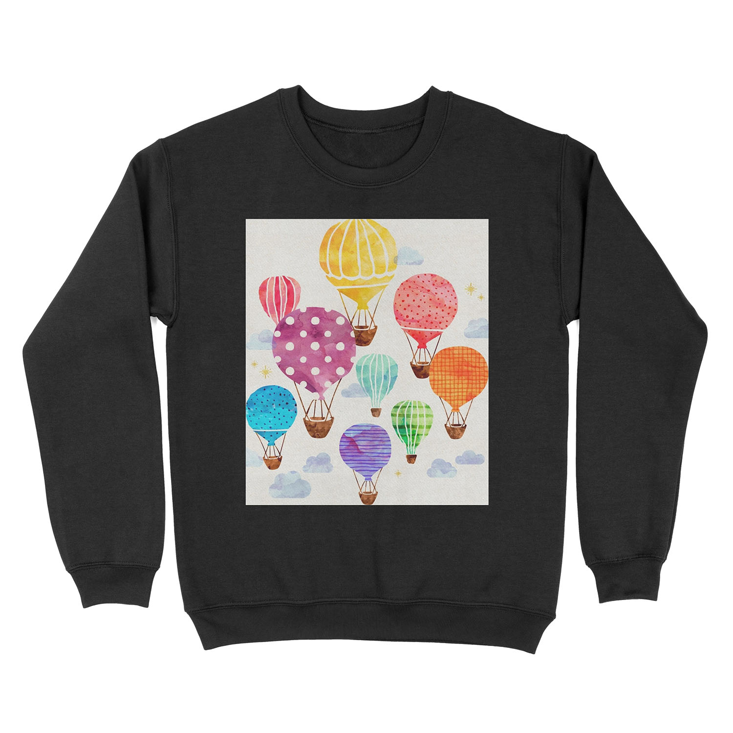 Hot Air Balloon Unisex Crewneck Sweatshirt