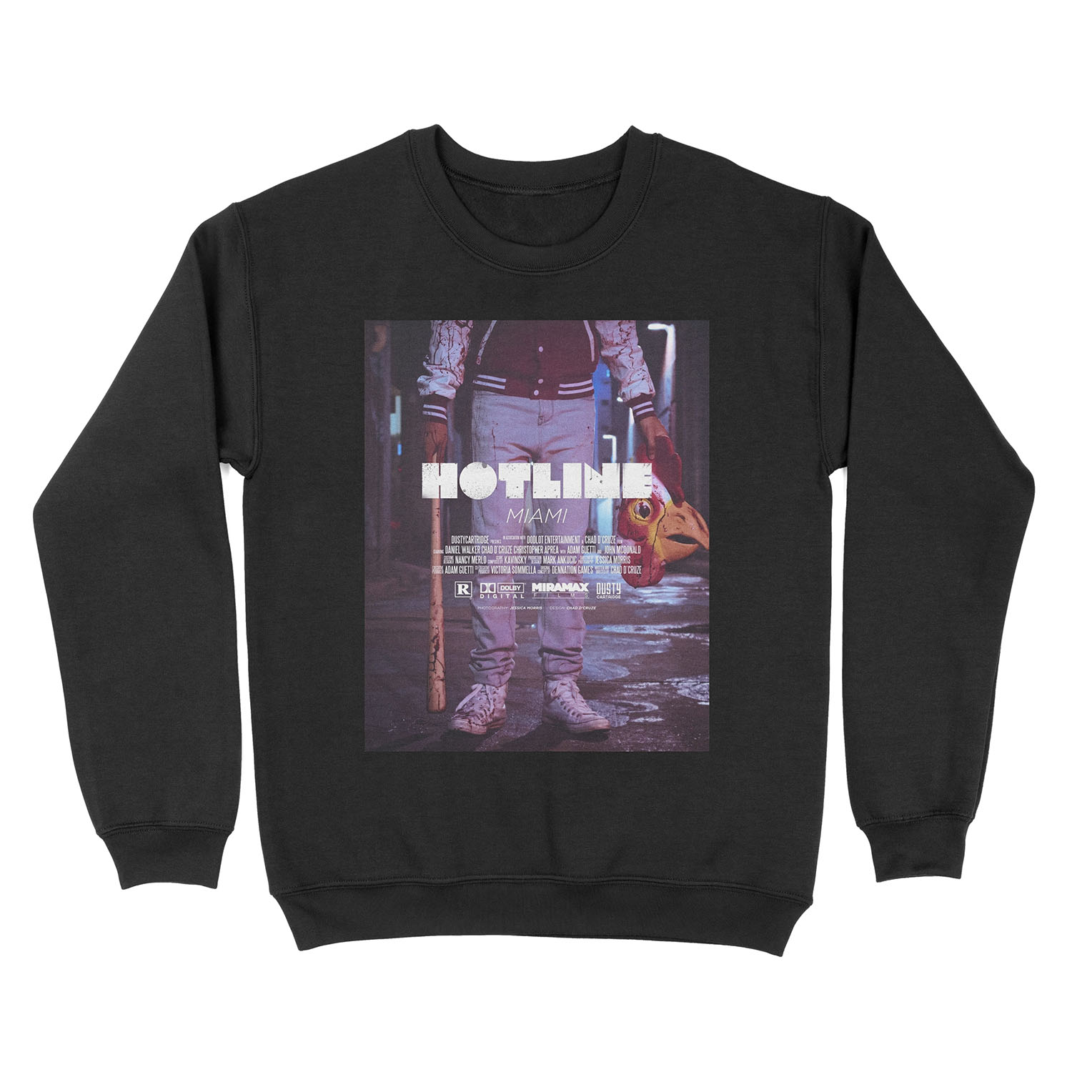 Hotline Miami: The Movie Unisex Crewneck Sweatshirt