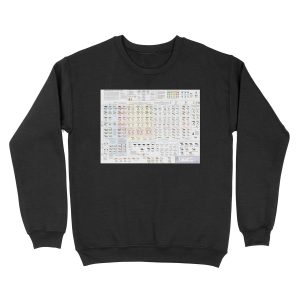 House Cat Colors and Patterns Unisex Crewneck Sweatshirt