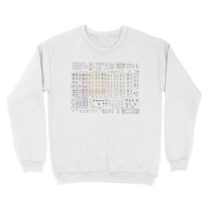 Alternative view of House Cat Colors and Patterns Unisex Crewneck Sweatshirt