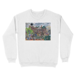 Alternative view of House of the Black Hole Sun Unisex Crewneck Sweatshirt