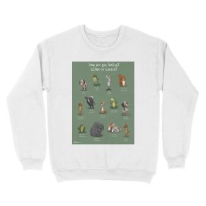 Alternative view of How Are You Feeling? English/Spanish Unisex Crewneck Sweatshirt