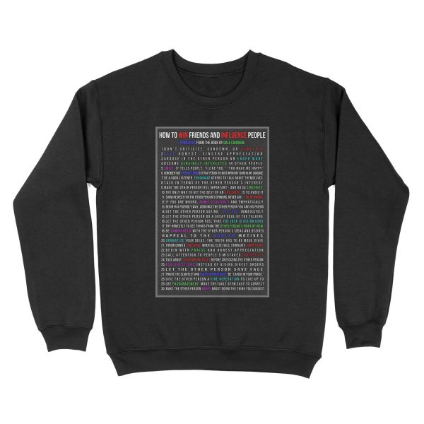 How to Win Friends and Influence People Unisex Crewneck Sweatshirt