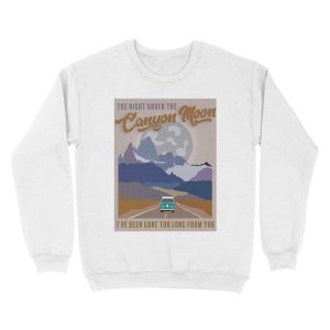 Alternative view of hs canyon moon Unisex Crewneck Sweatshirt