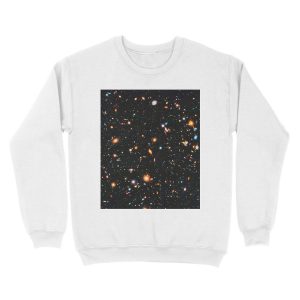 Alternative view of Hubble Extreme Deep Field Unisex Crewneck Sweatshirt