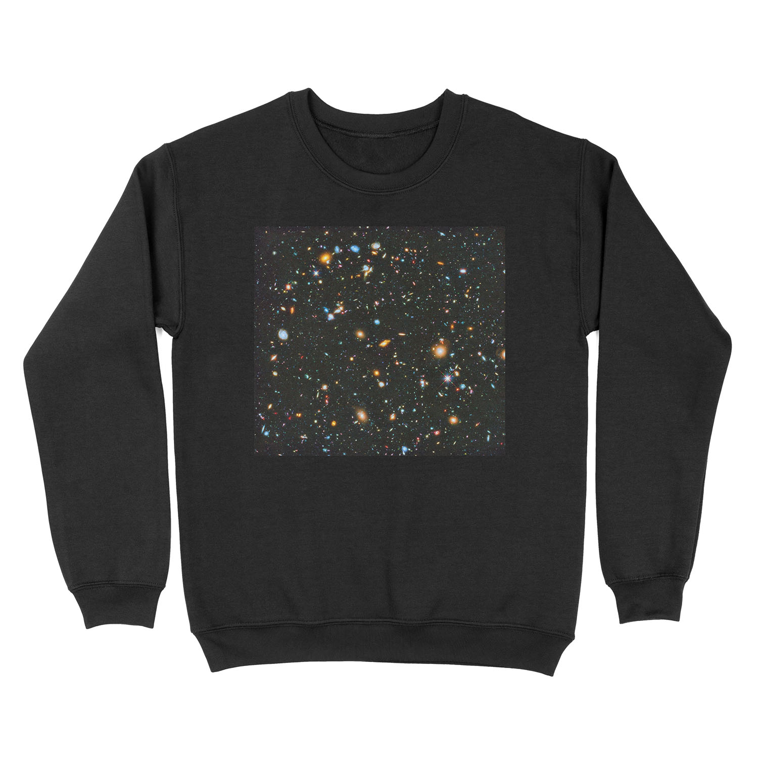 Hubble Extreme Deep Field Landscape Unisex Crewneck Sweatshirt