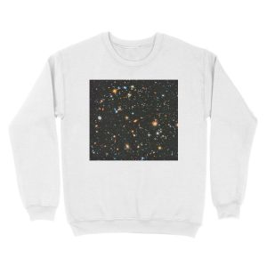 Alternative view of Hubble Extreme Deep Field Landscape Unisex Crewneck Sweatshirt