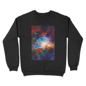 Hubble Telescope (Orion Nebula) Unisex Crewneck Sweatshirt