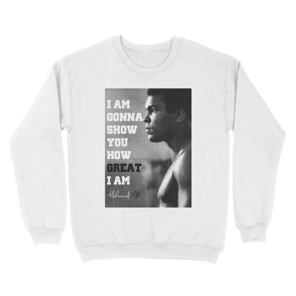 I am gonna show you how great I am - Mohammad Ali Unisex Crewneck Sweatshirt - Image 2