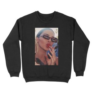 i don't care Unisex Crewneck Sweatshirt